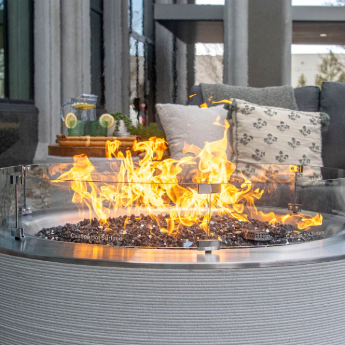 FlameCraft ReForm Stack Gas Fire Pit