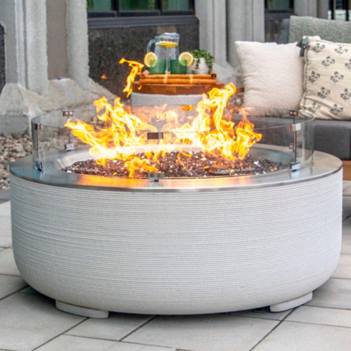 FlameCraft ReForm Stack Gas Fire Pit