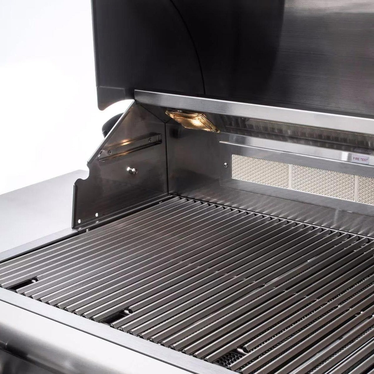 40-Inch 5-Burner Built-In Natural Gas Grill w/ Lift-Assist Hood & Rear Infrared Burner